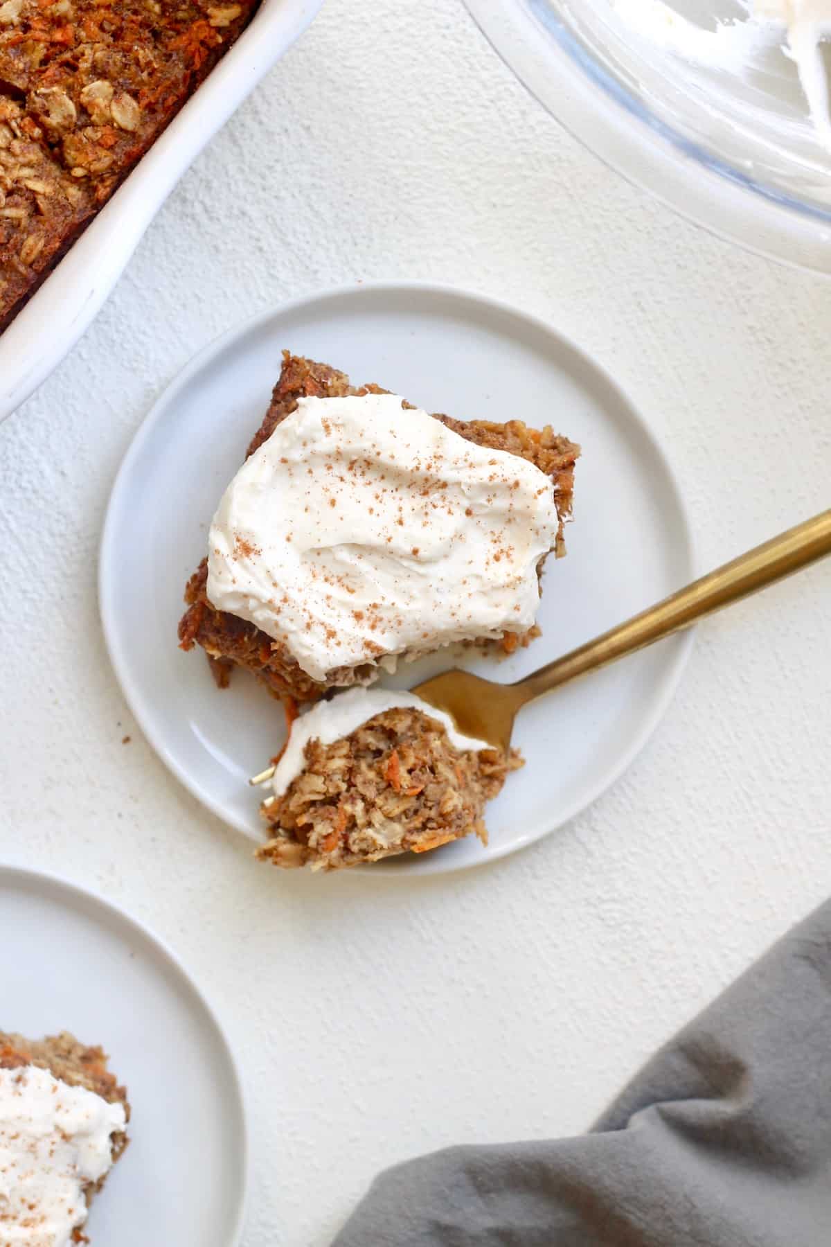 Nourishing Carrot Cake Baked Oatmeal for Brunch & Beyond
